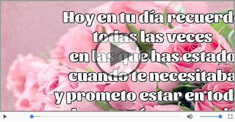 ¡Feliz cumpleaños!