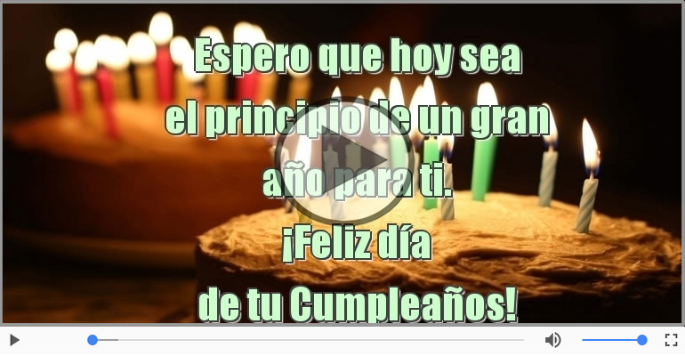 ¡Feliz día  de tu Cumpleaños!