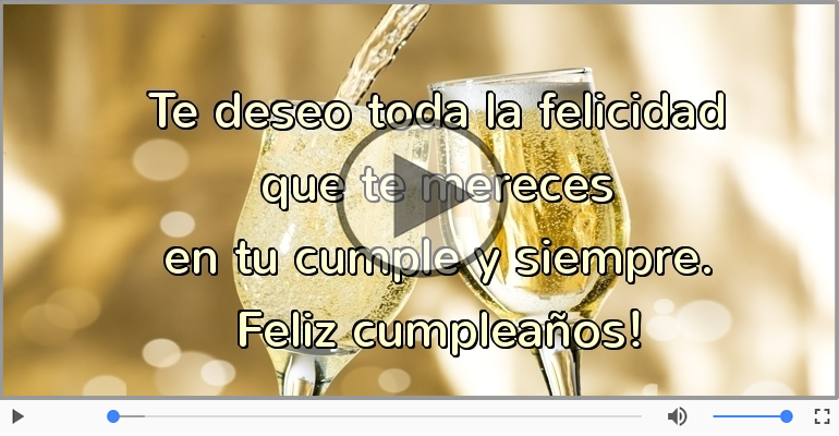 Feliz cumpleaños!