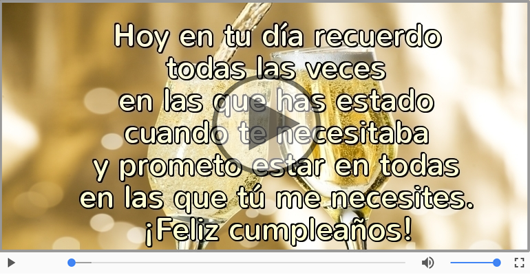 ¡Feliz cumpleaños!