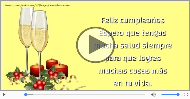 Feliz cumpleaños