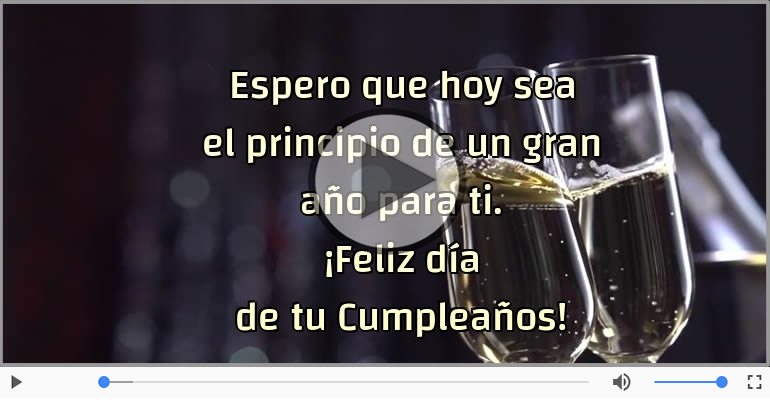 ¡Feliz día  de tu Cumpleaños!