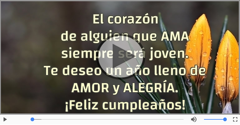 ¡Feliz cumpleaños!