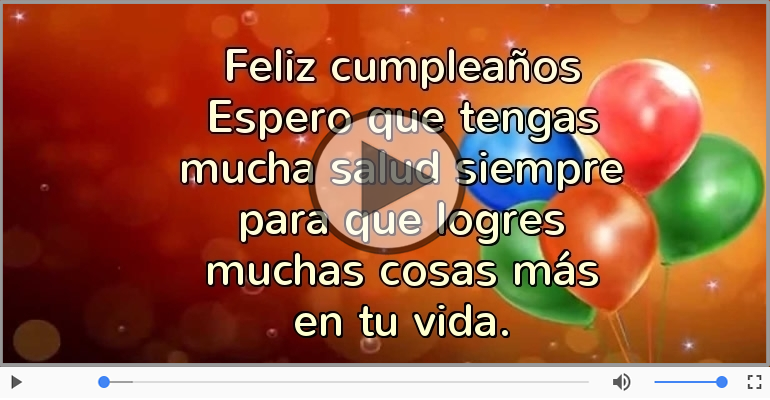 Feliz cumpleaños