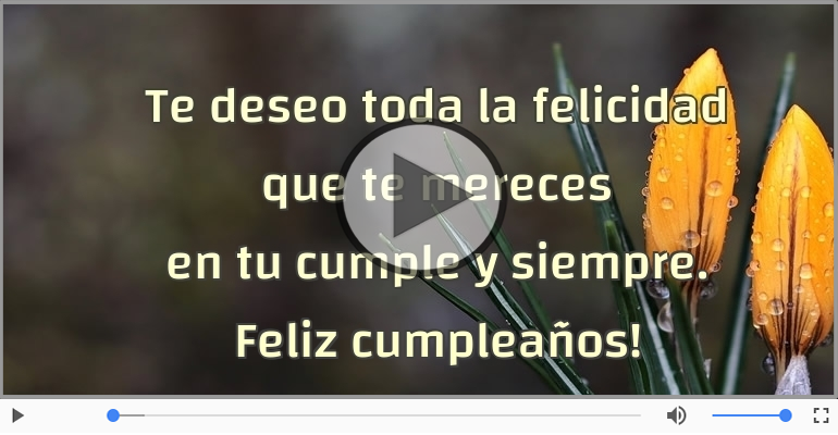 Feliz cumpleaños!