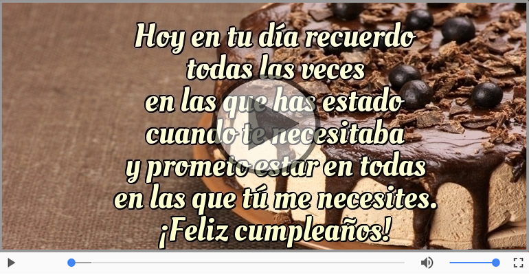 ¡Feliz cumpleaños!