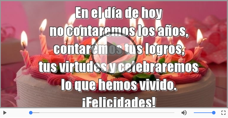 ¡Felicidades!