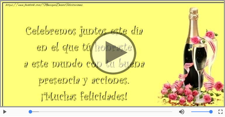 ¡Muchas felicidades!