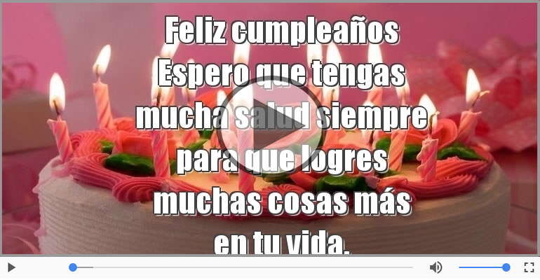 Feliz cumpleaños