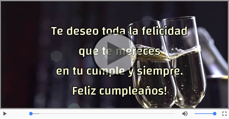 Feliz cumpleaños!