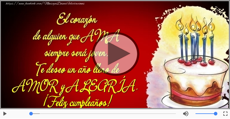 ¡Feliz cumpleaños!