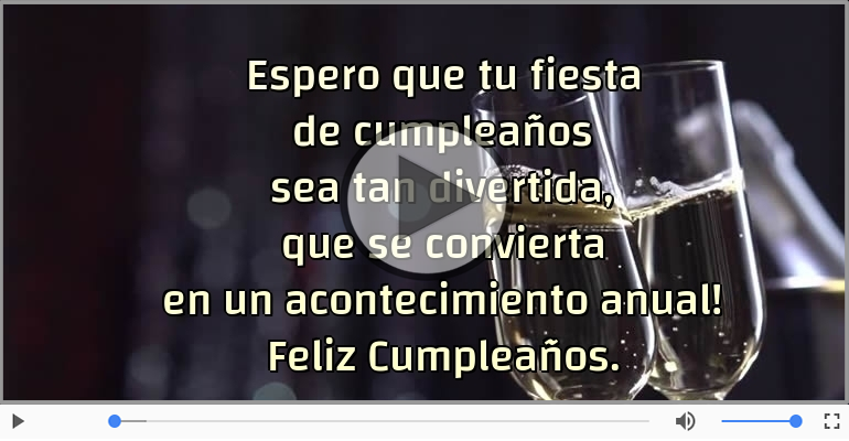 Feliz Cumpleaños.