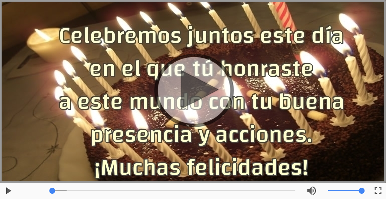 ¡Muchas felicidades!