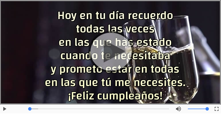 ¡Feliz cumpleaños!