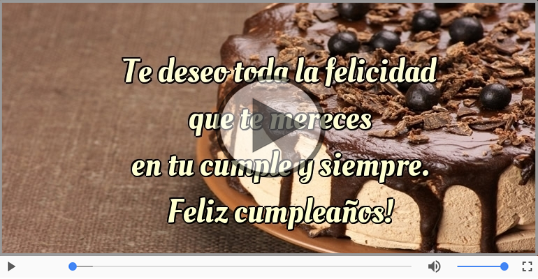 Feliz cumpleaños!