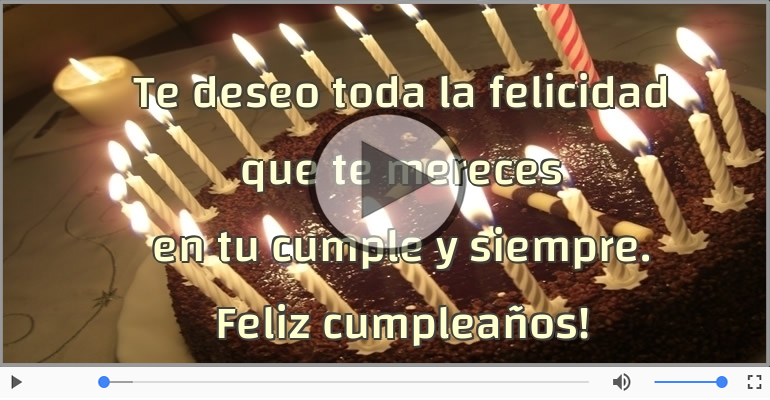 Feliz cumpleaños!