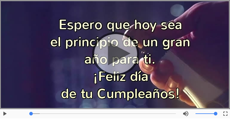 ¡Feliz día  de tu Cumpleaños!