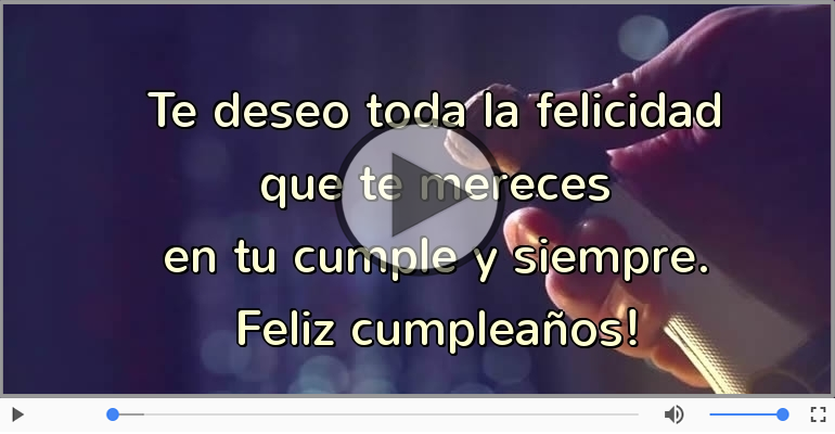 Feliz cumpleaños!