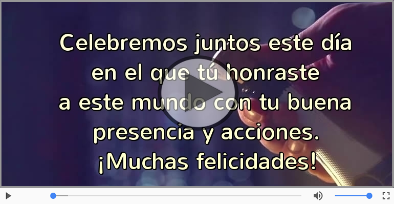 ¡Muchas felicidades!