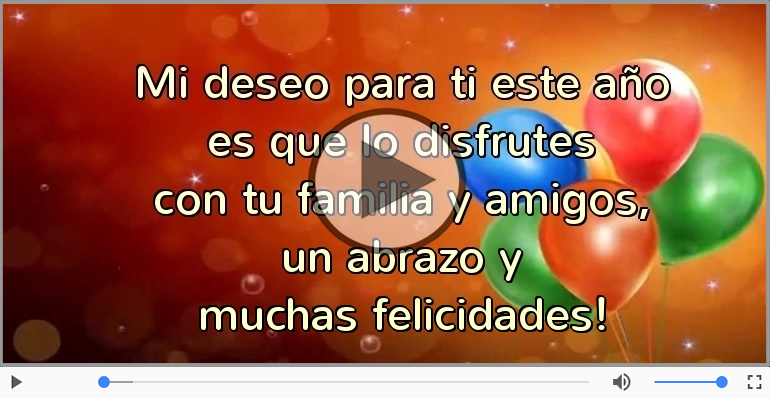 Muchas felicidades
