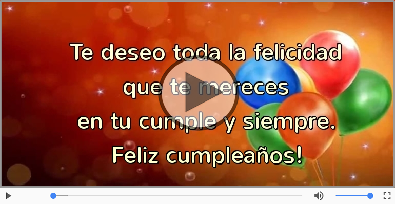 Feliz cumpleaños!