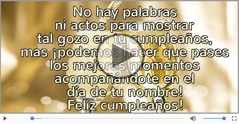Feliz cumpleaños!