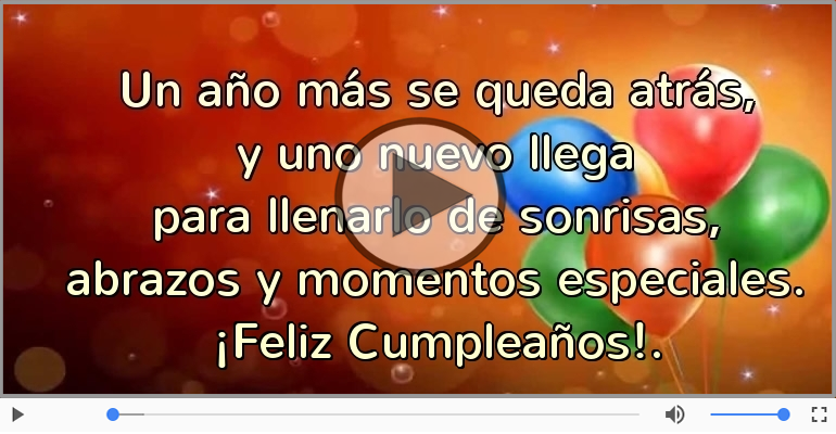¡Feliz Cumpleaños!.