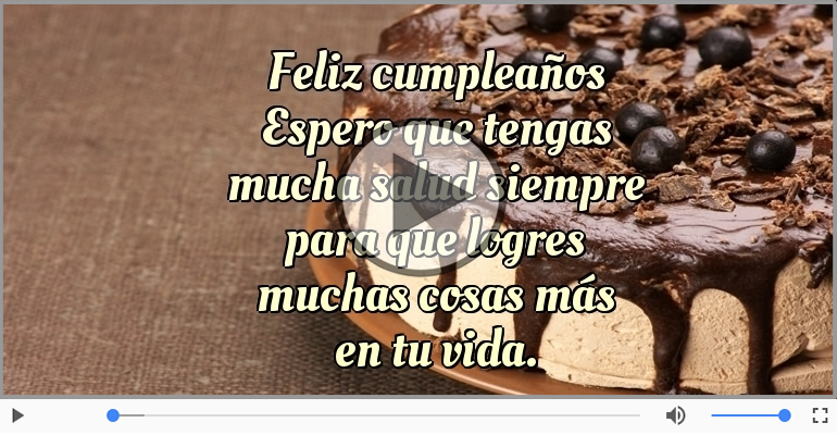 Feliz cumpleaños