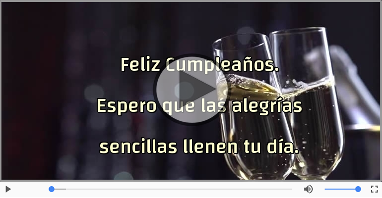 Feliz Cumpleaños.