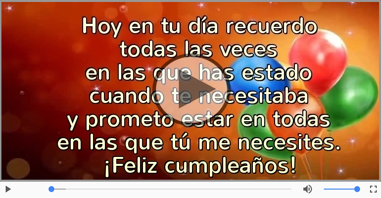 ¡Feliz cumpleaños!