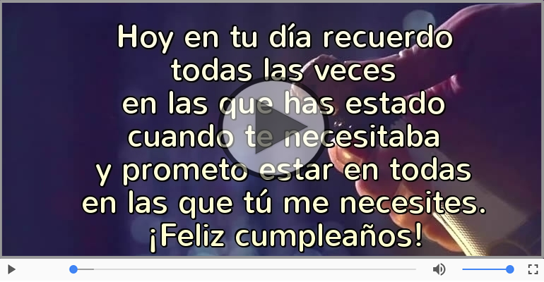 ¡Feliz cumpleaños!