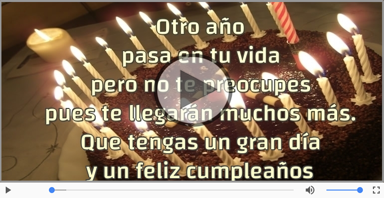 Feliz Cumpleaños.
