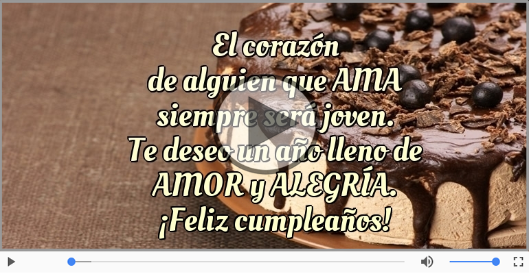 ¡Feliz cumpleaños!
