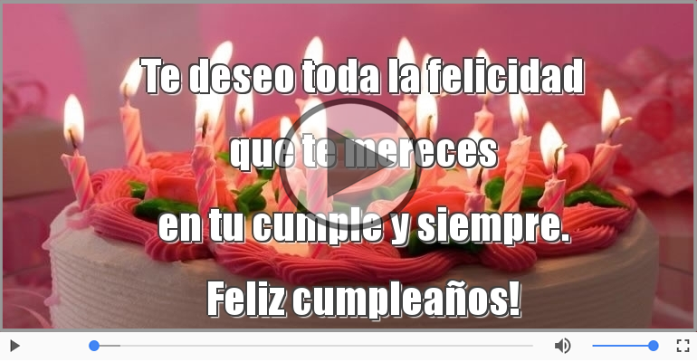 Feliz cumpleaños!