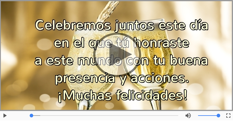 ¡Muchas felicidades!