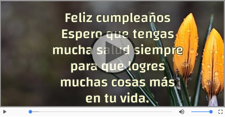 Feliz cumpleaños