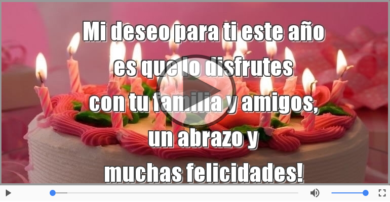 Muchas felicidades
