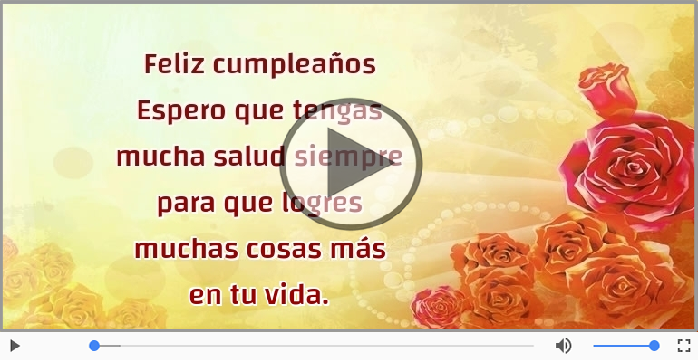 Feliz cumpleaños
