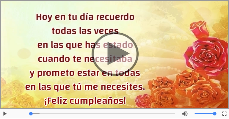 ¡Feliz cumpleaños!