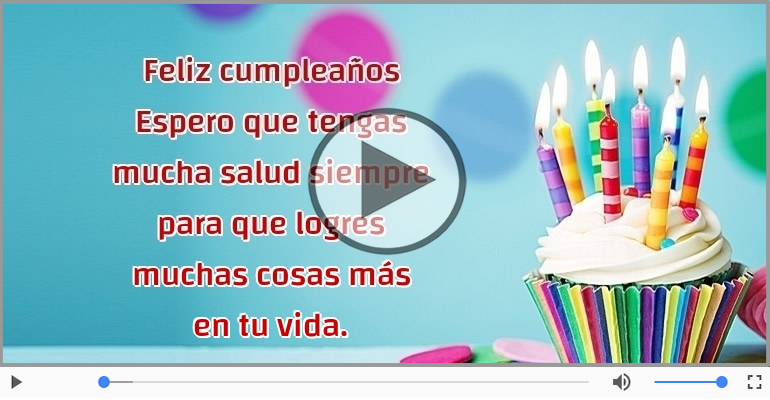 Feliz cumpleaños