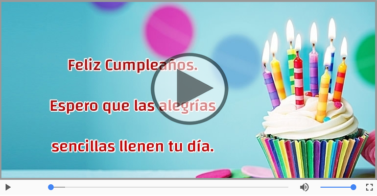 Feliz Cumpleaños.