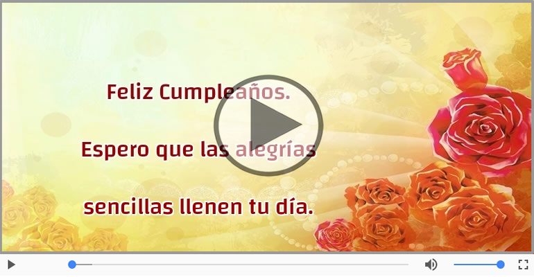 Feliz Cumpleaños.
