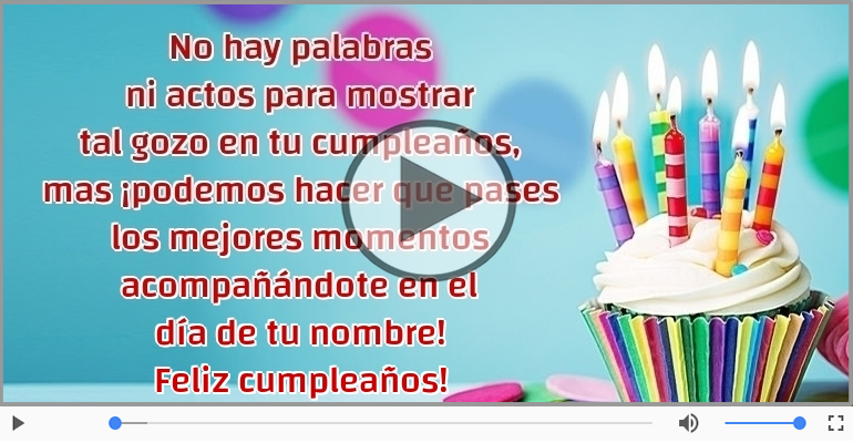 Feliz cumpleaños!