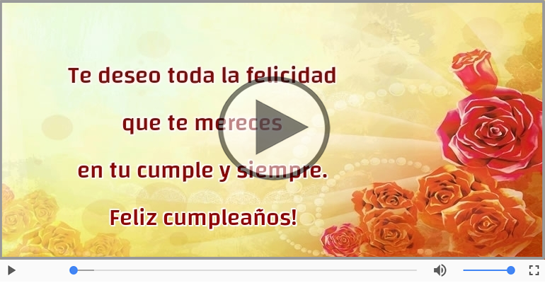 Feliz cumpleaños!