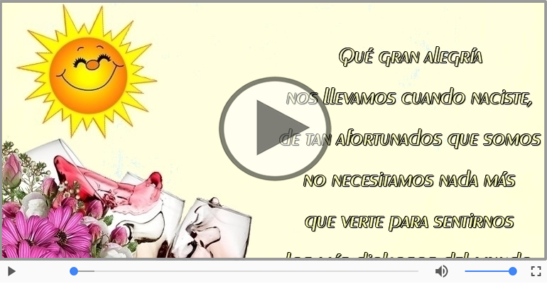 ¡Muchas felicidades!