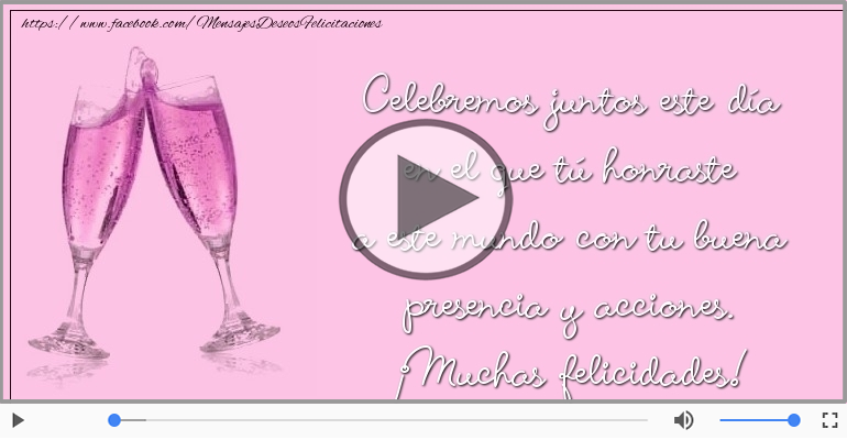 ¡Muchas felicidades!
