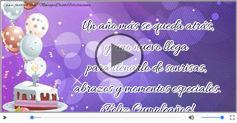 ¡Feliz Cumpleaños!.