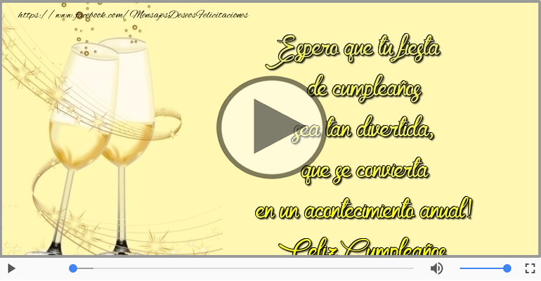 Feliz Cumpleaños.