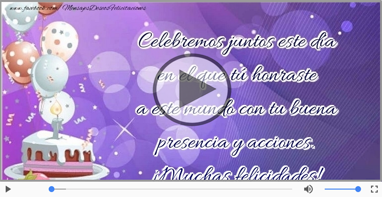 ¡Muchas felicidades!