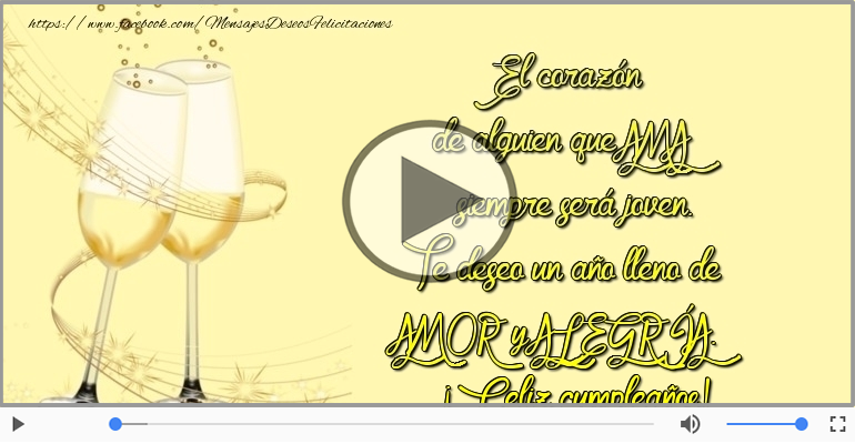 ¡Feliz cumpleaños!